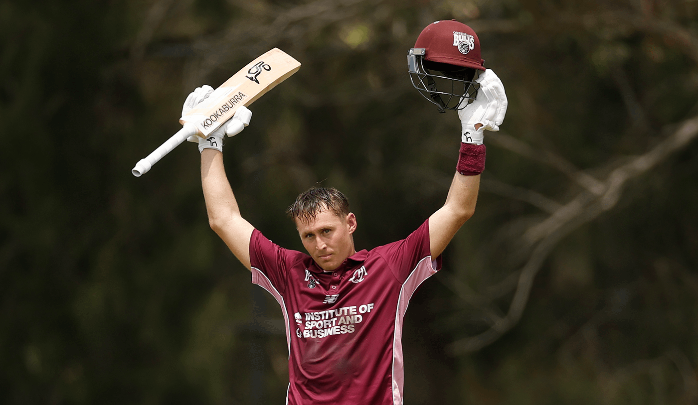 Labuschagne makes it five tons for the season in Queensland’s big win Labuschagne makes it five tons for the season in Queensland’s big win