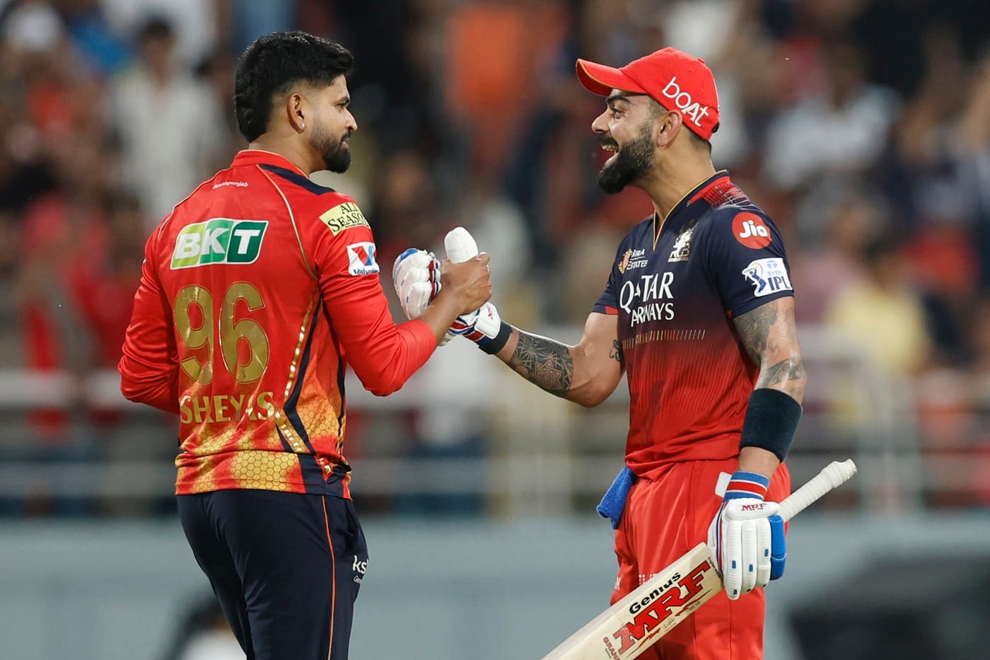 Evenly matched Punjab Kings and RCB fight for ticket to finale