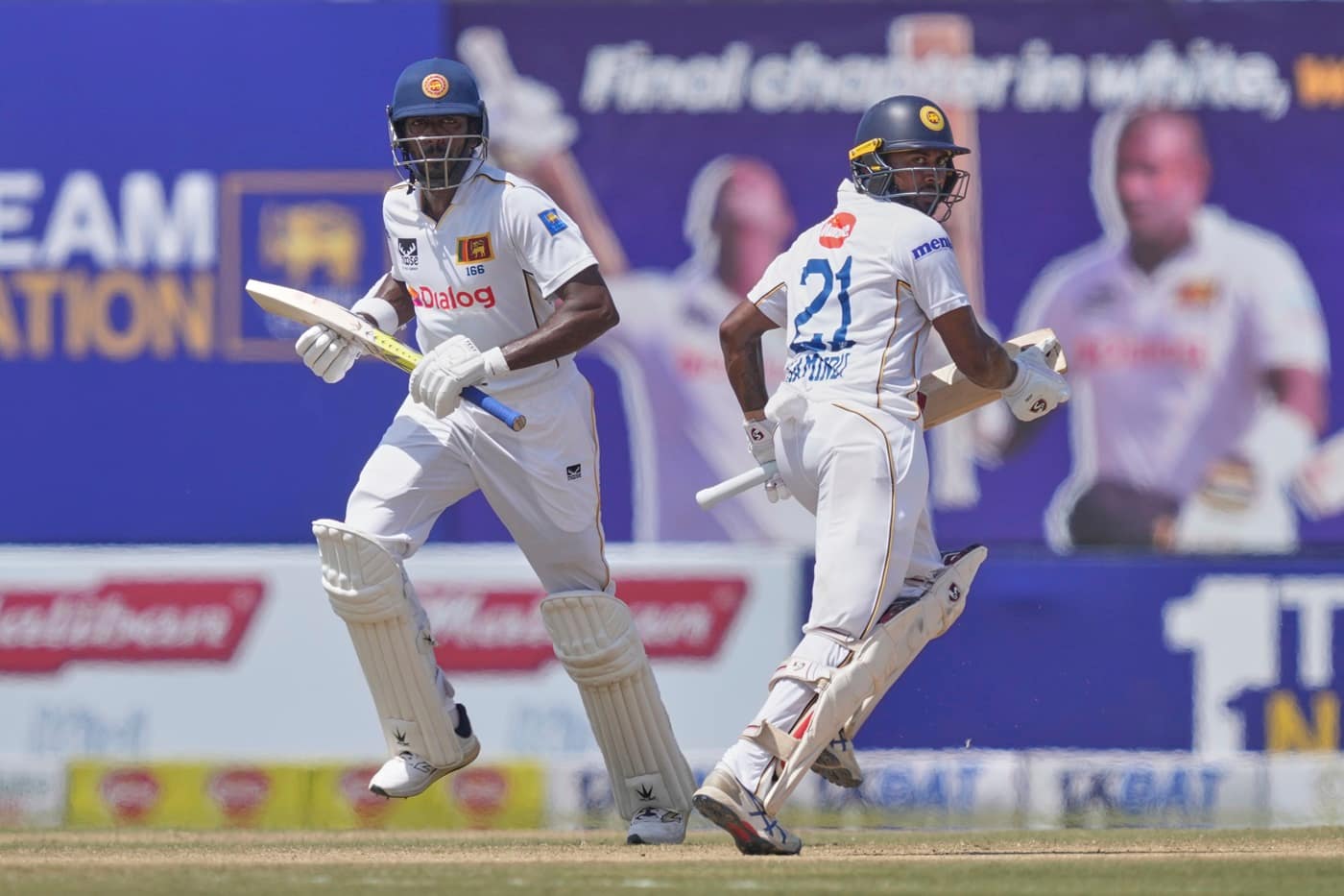 Kamindu and Ratnayake cut down Sri Lanka’s deficit on fourth morning Kamindu and Ratnayake cut down Sri Lanka’s deficit on fourth morning