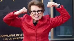 Billie Jean King receives Hollywood Walk of Fame star Billie Jean King receives Hollywood Walk of Fame star