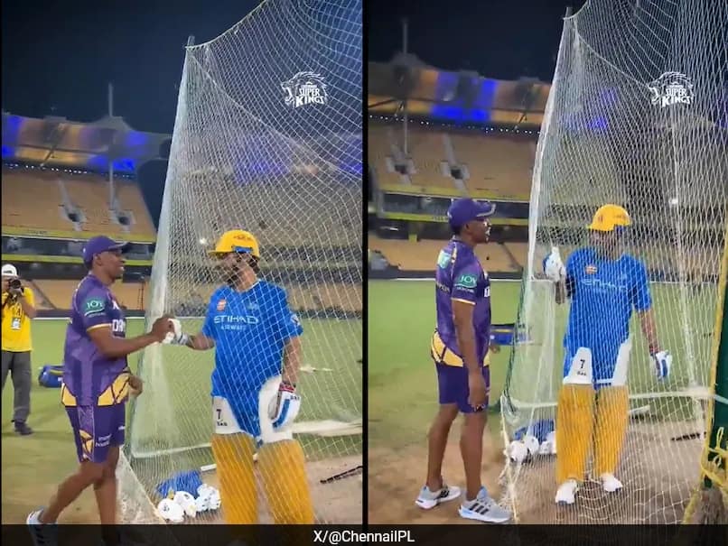 “Traitor Is Here”: Dhoni’s Remarks On Meeting Bravo Sets Internet On Fire