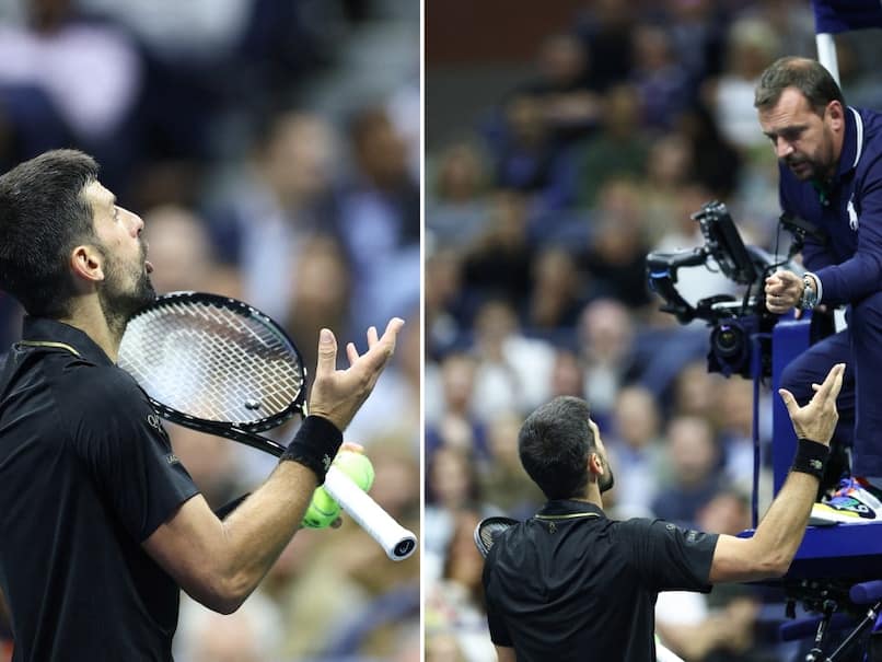 Watch: Novak Djokovic Loses Cool After Chair Umpire Fails To Control Crowd Behaviour At US Open Watch: Novak Djokovic Loses Cool After Chair Umpire Fails To Control Crowd Behaviour At US Open